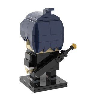 Foto 3 | Set de Construcción Mooxi-moc Anime Chainsaw Figures Man Hayakawa Aki - Venta Internacional