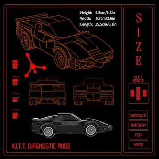 Foto 5 | Juego de Bloques BuildingBoat Knight Rider 215 Piezas - Venta Internacional