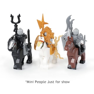 Foto 5 | Figuras de Caballo Mooxi para Bloques de Construcción 15 Piezas-Venta Internacional