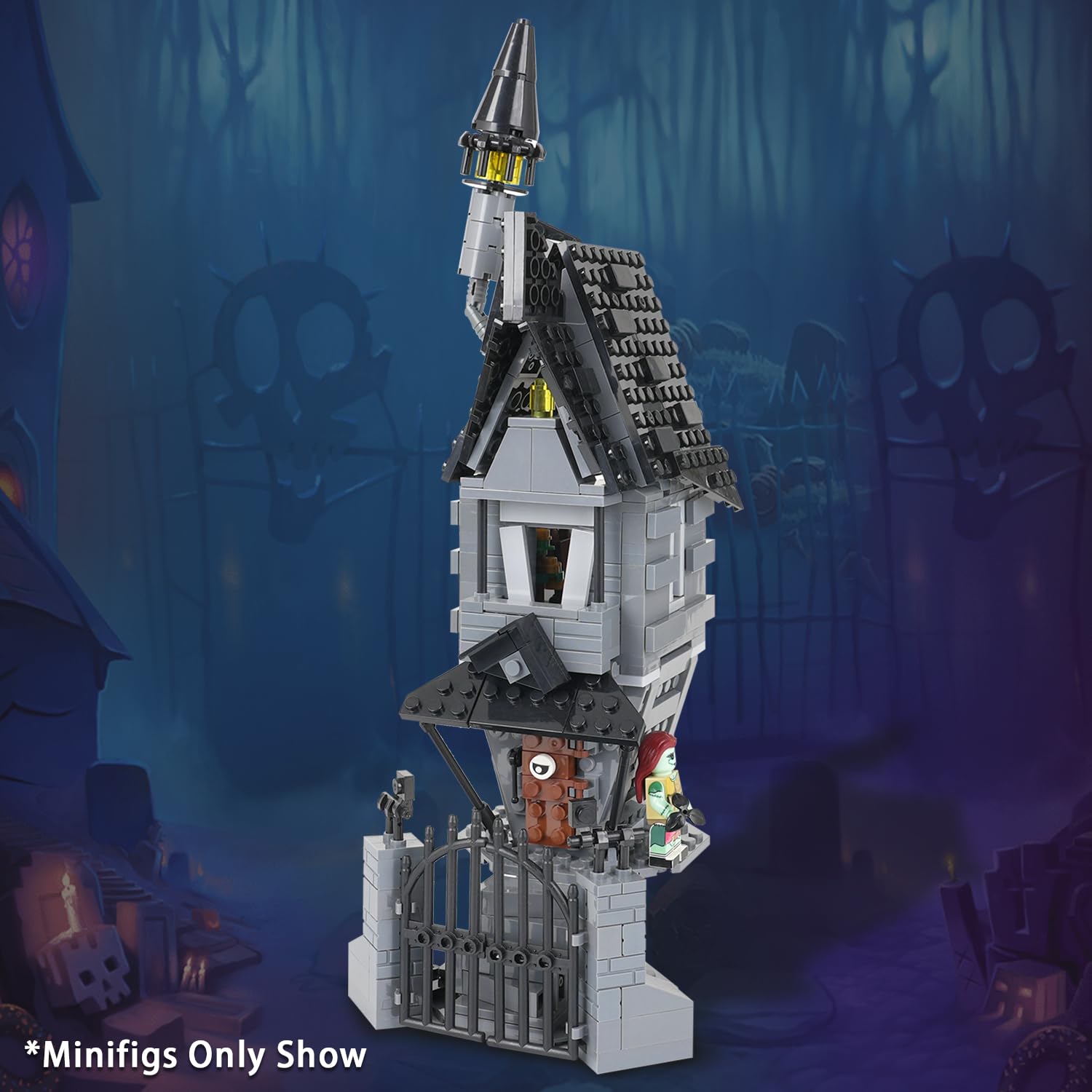 Foto 4 pulgar | Bloques dDe Construcción Mooxi-MOC The Nightmare Before Christmas 443 Piezas - Venta Internacional