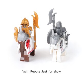 Foto 4 | Figuras de Caballo Mooxi para Bloques de Construcción 10 Piezas -Venta Internacional