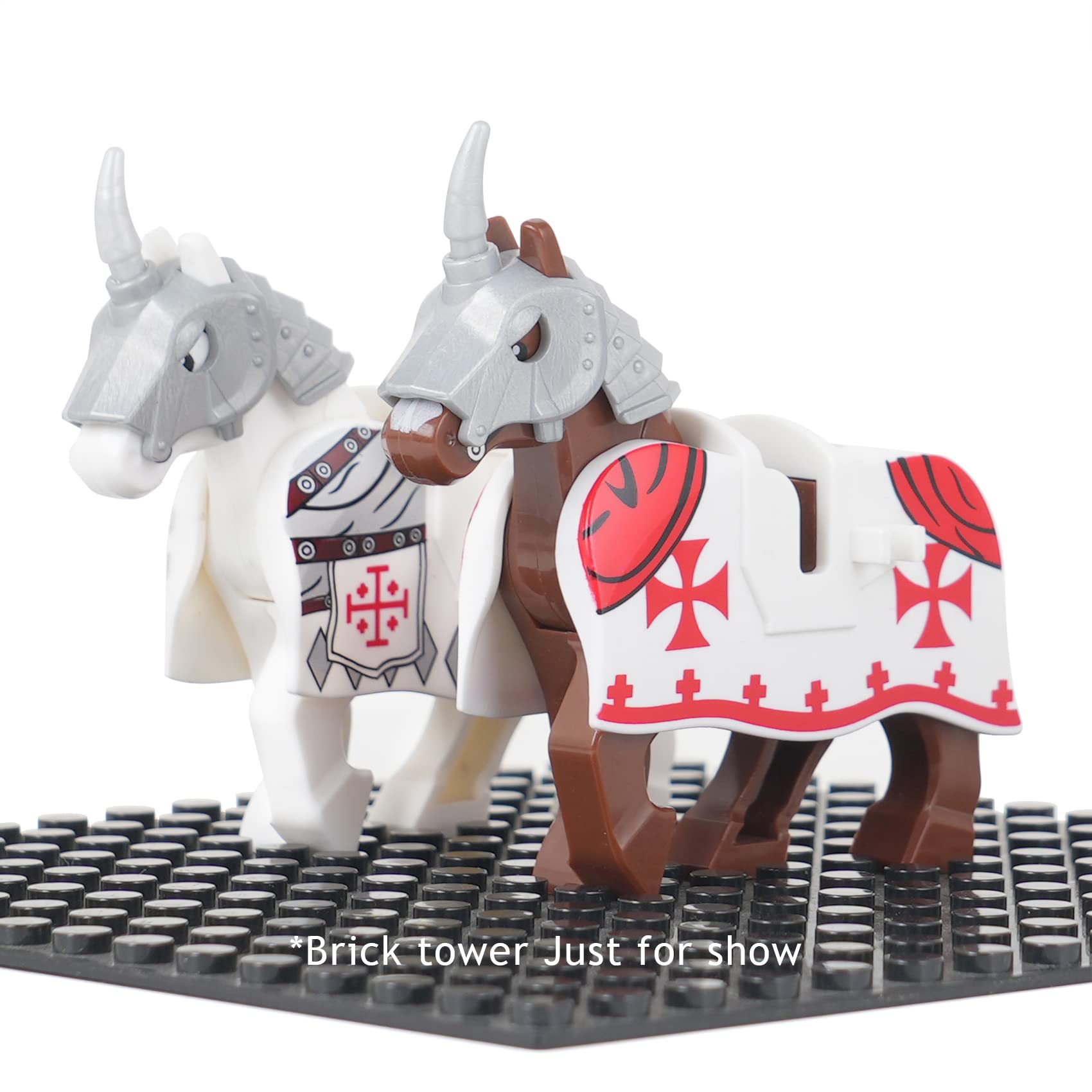 Foto 6 pulgar | Figuras de Caballo Mooxi para Bloques de Construcción 10 Piezas -Venta Internacional
