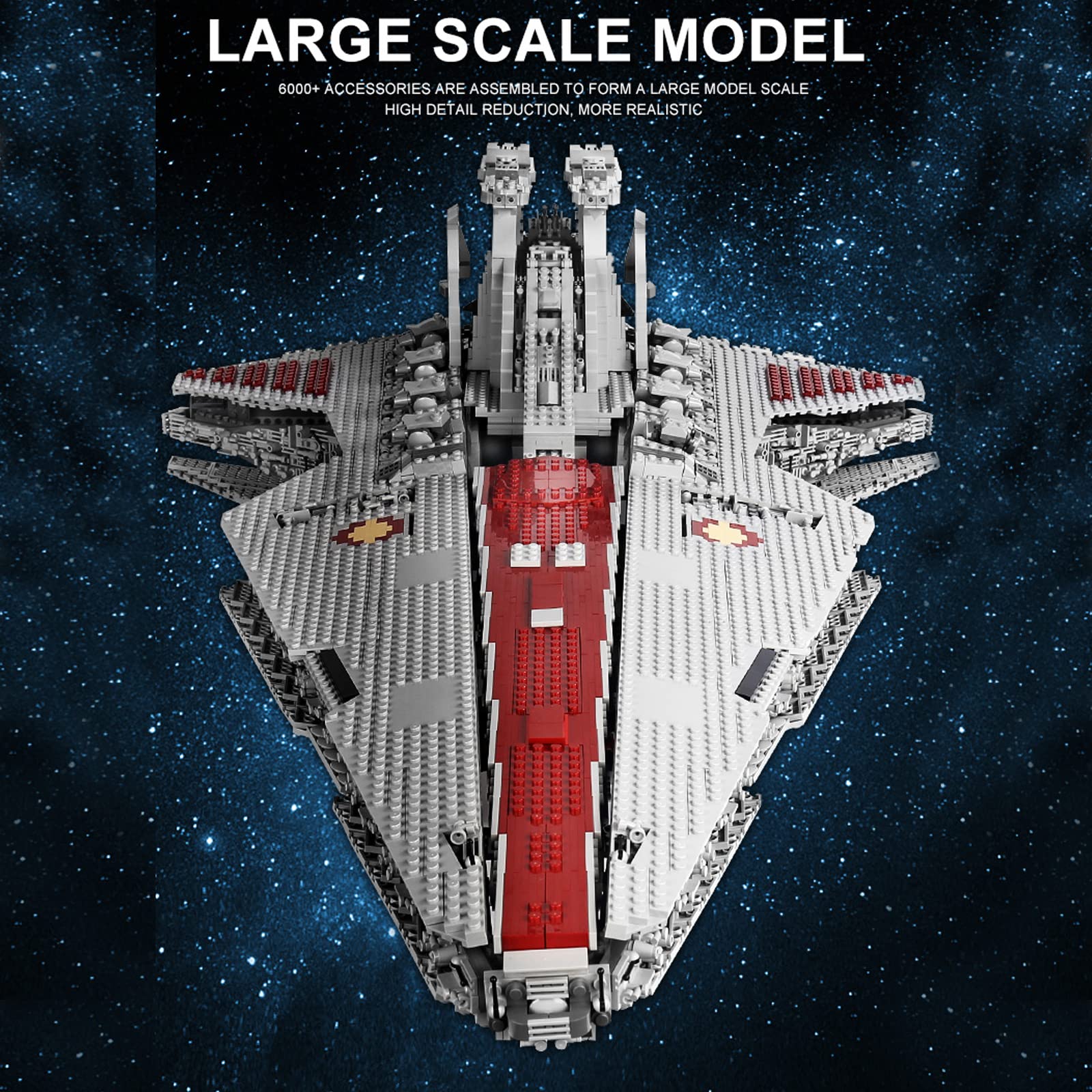 Foto 4 | Juguete de Construcción Mold King 21005 Super Star Destroyer- Venta Internacional