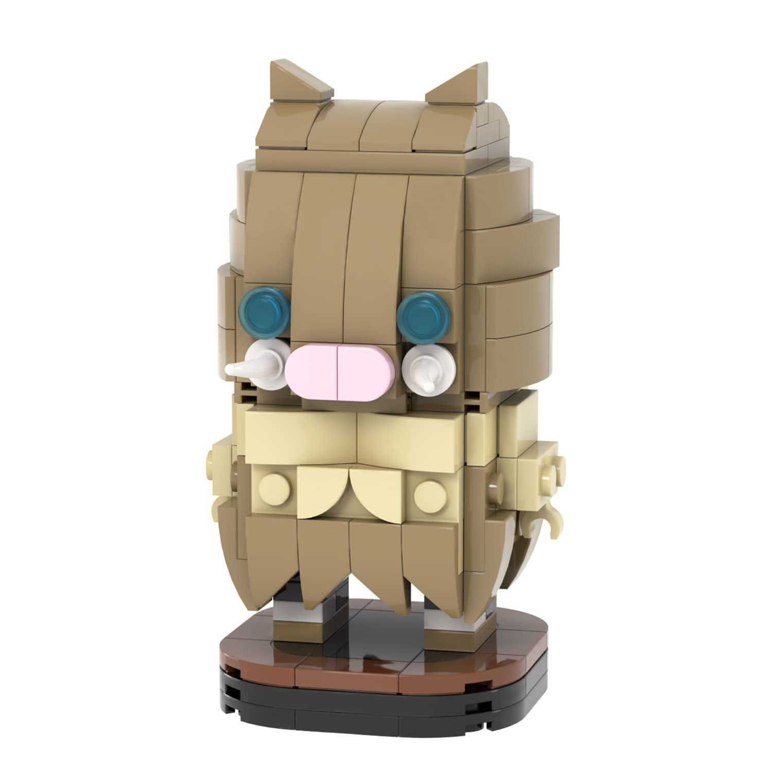Foto 2 pulgar | Set De Construcción Mooxi-moc Anime Demon Slayer Hashibira Inosuke - Venta Internacional