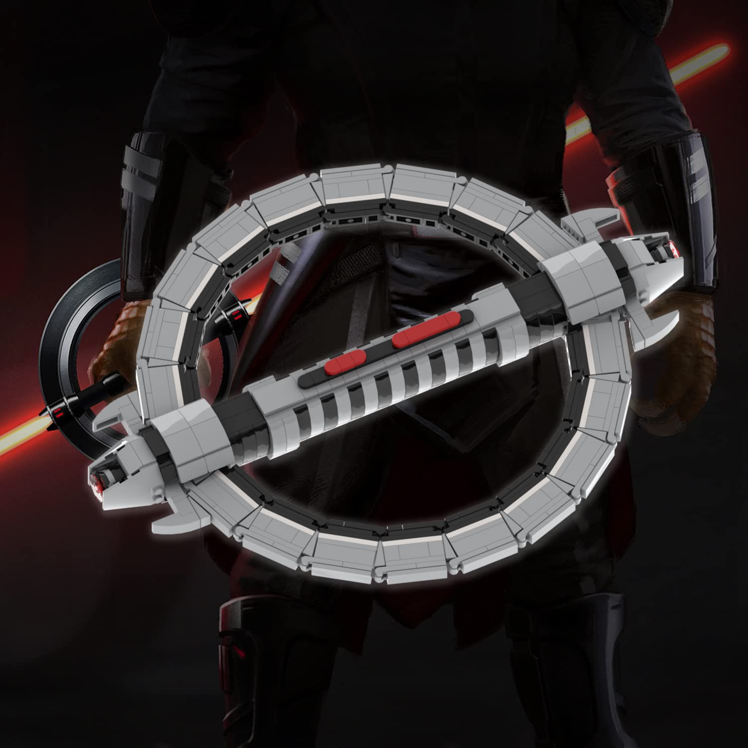 Foto 3 pulgar | Set De Construcción Mooxi-moc Space Wars Imperial Inquisitor Lightsaber - Venta Internacional