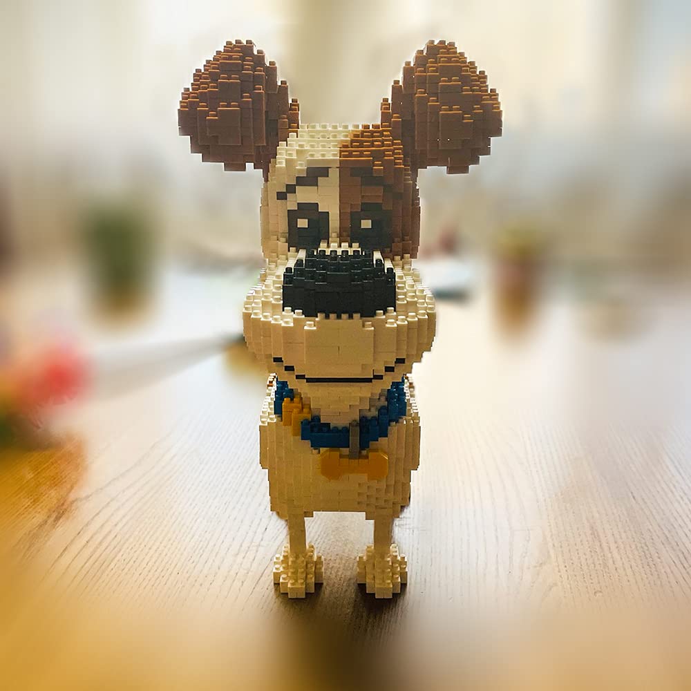 Foto 7 pulgar | Set de Bloques Generic Ulanlan Adult Micro Bricks Dog 2100 Piezas - Venta Internacional