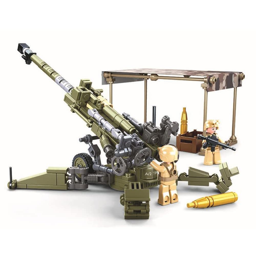 Foto 3 pulgar | Tanque Militar Building Block con 2 Figuras de Soldados 258 Piezas - Venta Internacional