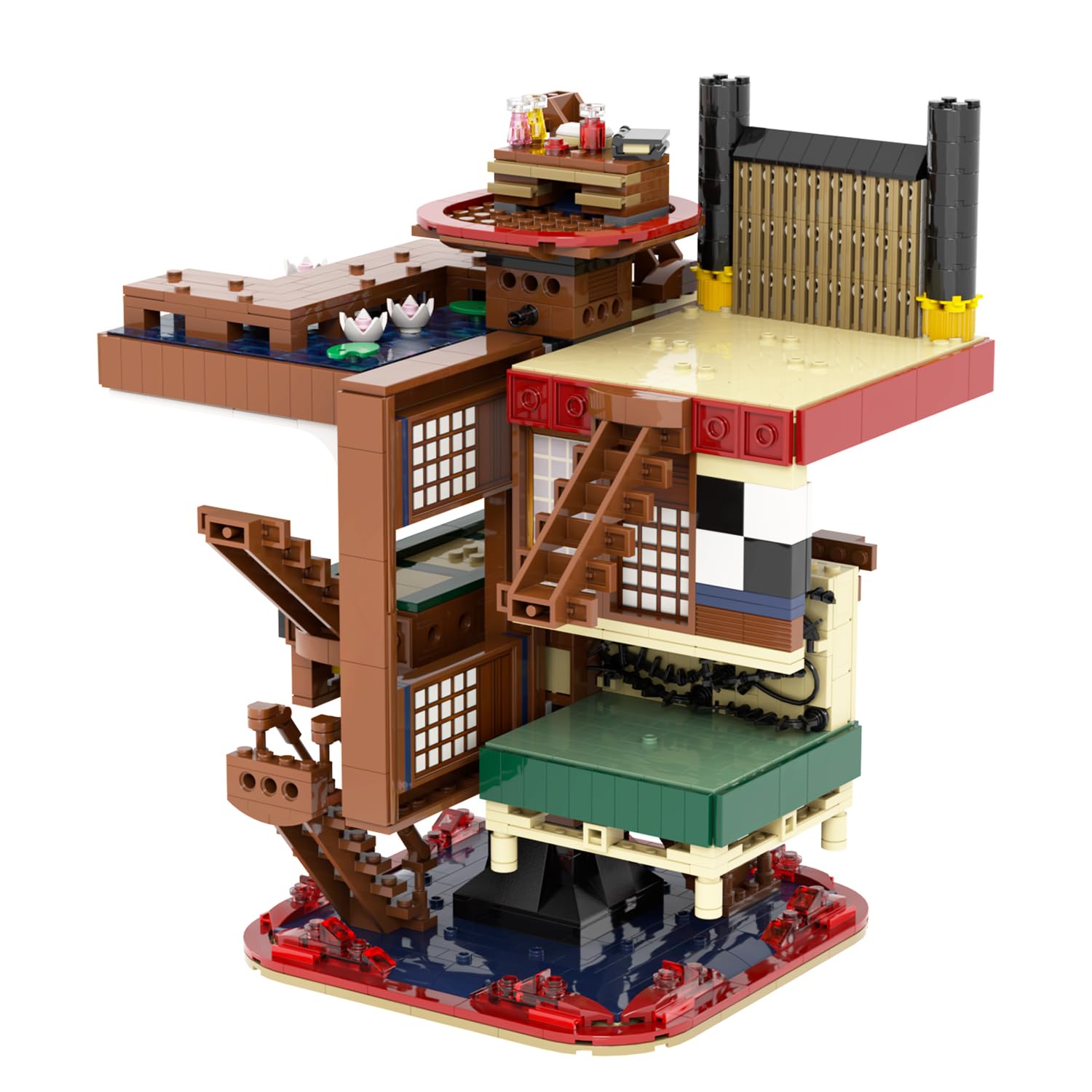 Set de Construcción Mooxi-moc Anime Demon Slayer Infinity Castle 1888 Piezas - Venta Internacional