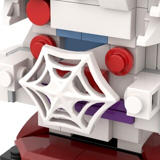 Foto 5 | Set de Construcción Mooxi-moc Anime Demon Slayer Brick Mini Headz Rui - Venta Internacional