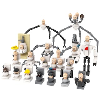 Foto 3 | Set de Construcción Mooxi-moc Skibi Man con 396 Piezas para Niños - Venta Internacional