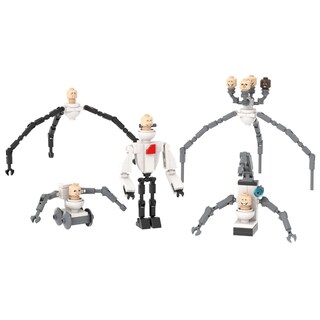 Foto 4 | Set de Construcción Mooxi-moc Skibi Man con 396 Piezas para Niños - Venta Internacional