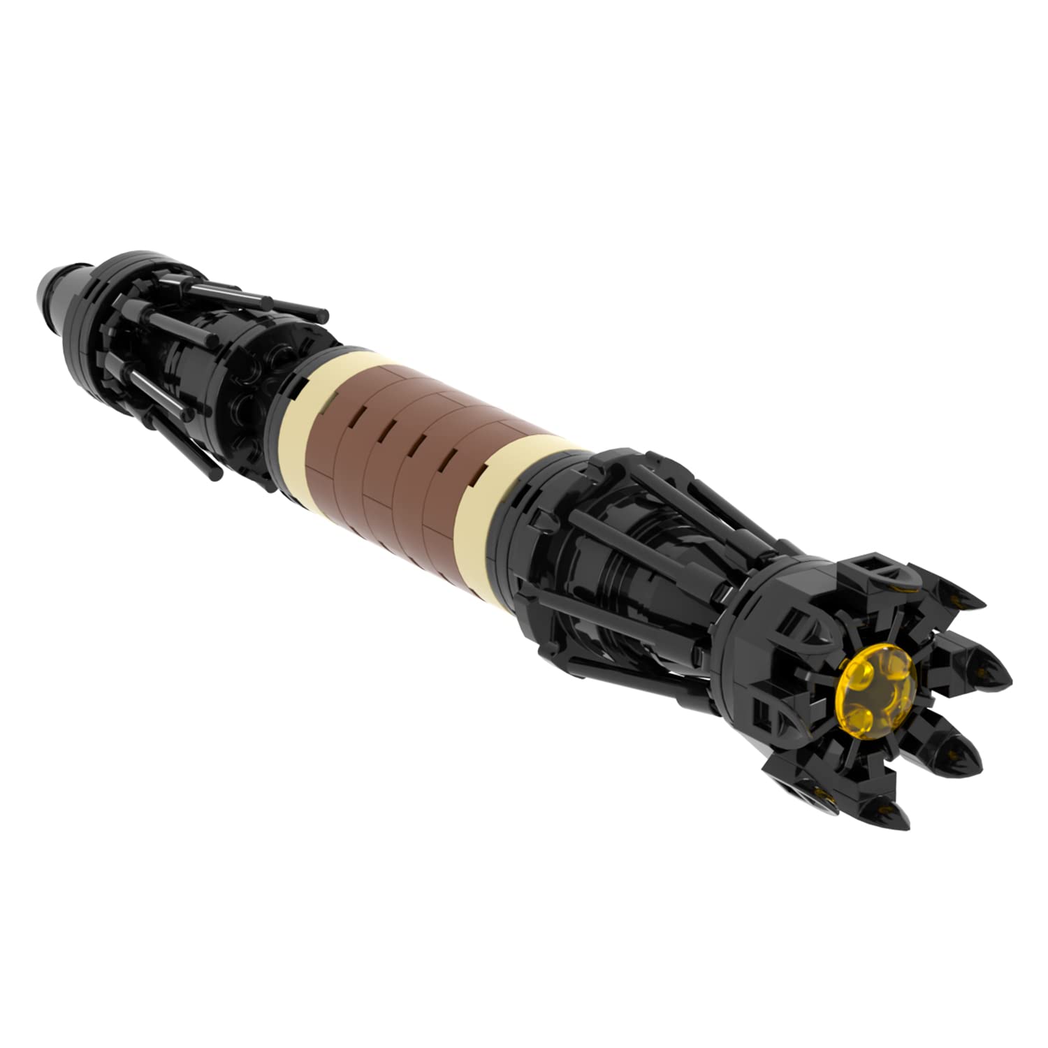 Foto 3 pulgar | Set de Construcción Mooxi-moc Space Wars Rey Lightsaber Hilt 127 Piezas