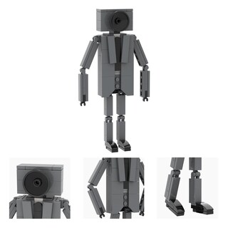 Foto 4 | Set de Construcción Mooxi-moc Skibi Man Camera Kids 135 Piezas Con Manual - Venta Internacional
