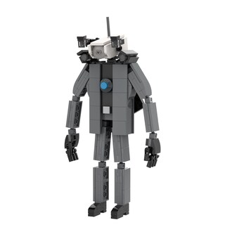 Foto 1 | Set de Construcción Mooxi-moc Skibi Man Camera Kids 266 Piezas con Manual - Venta Internacional