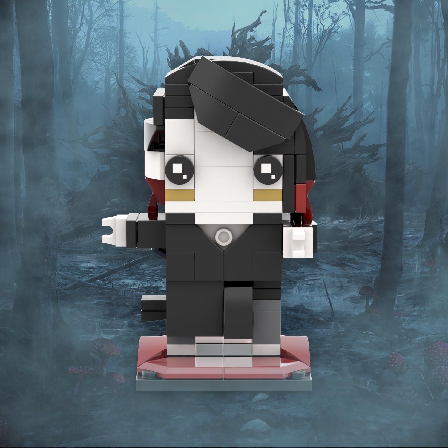 Foto 2 | Set de Construcción Mooxi-moc Anime Demon Slayer Enmu 132 Piezas - Venta Internacional