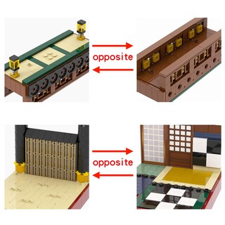 Foto 4 | Set de Construcción Mooxi Castillo de Demon Slayer-Venta Internacional