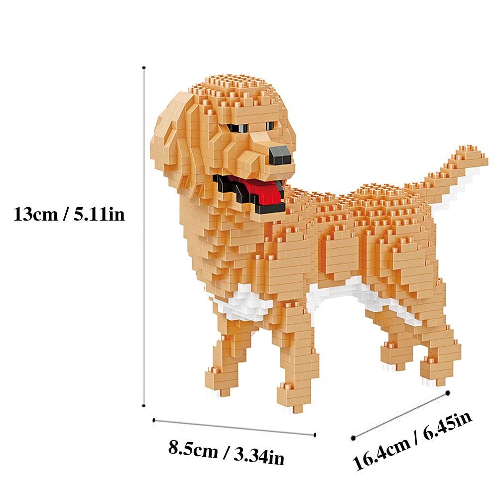 Foto 4 pulgar | Set de Construcción ISeeSee Dog Golden Retriever-Venta Internacional