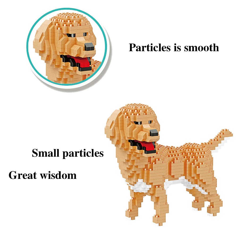Foto 5 pulgar | Set de Construcción ISeeSee Dog Golden Retriever-Venta Internacional
