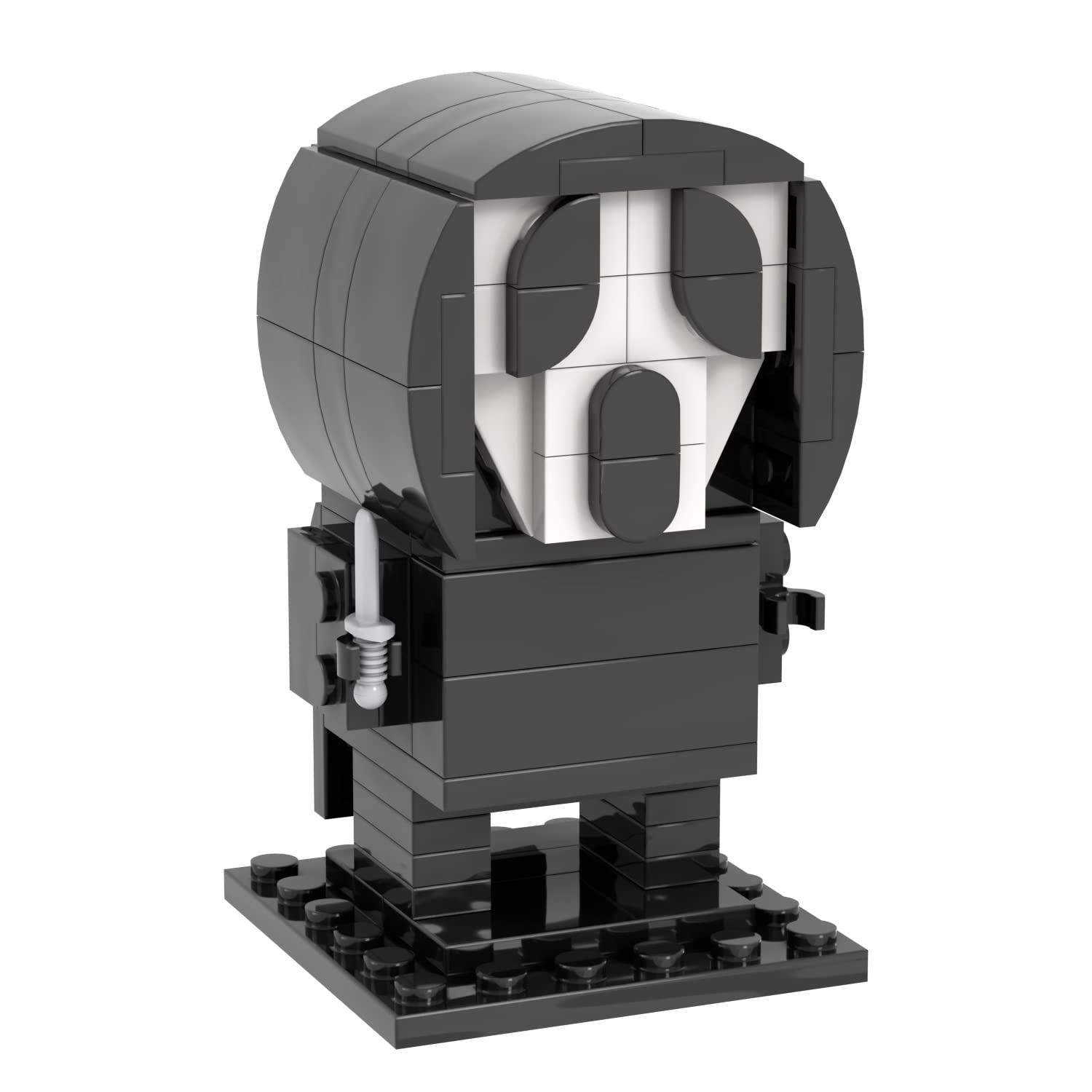 Foto 2 pulgar | Set de Bloques Mooxi Halloween Scream Brick Mini Headz- Venta Internacional