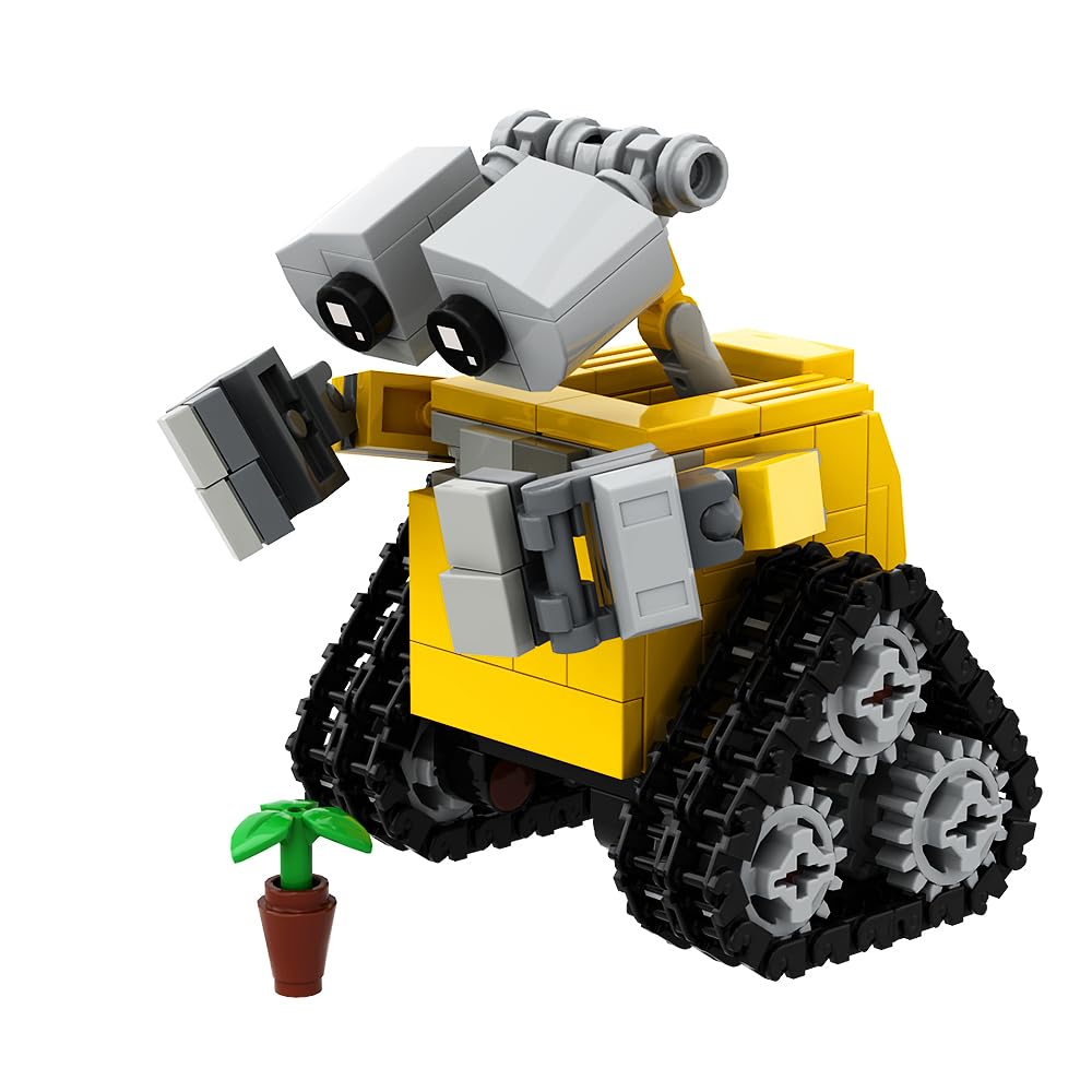 Foto 5 | Mini Robot De Pared Johnny 5, 217 Piezas - Venta Internacional