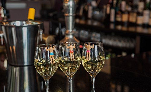 Foto 3 | Marcadores De Bebidas De Vidrio NPW Reutilizables con Temática - Venta Internacional