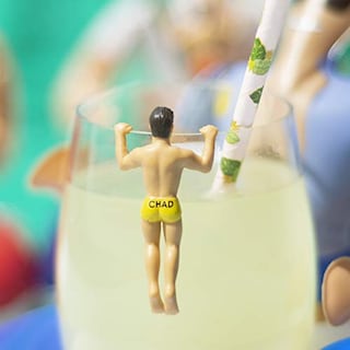 Foto 6 | Marcadores De Bebidas De Vidrio NPW Reutilizables con Temática - Venta Internacional