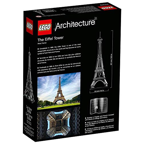 Foto 3 pulgar | LEGO Architecture 21019 La Torre Eiffel - Venta Internacional