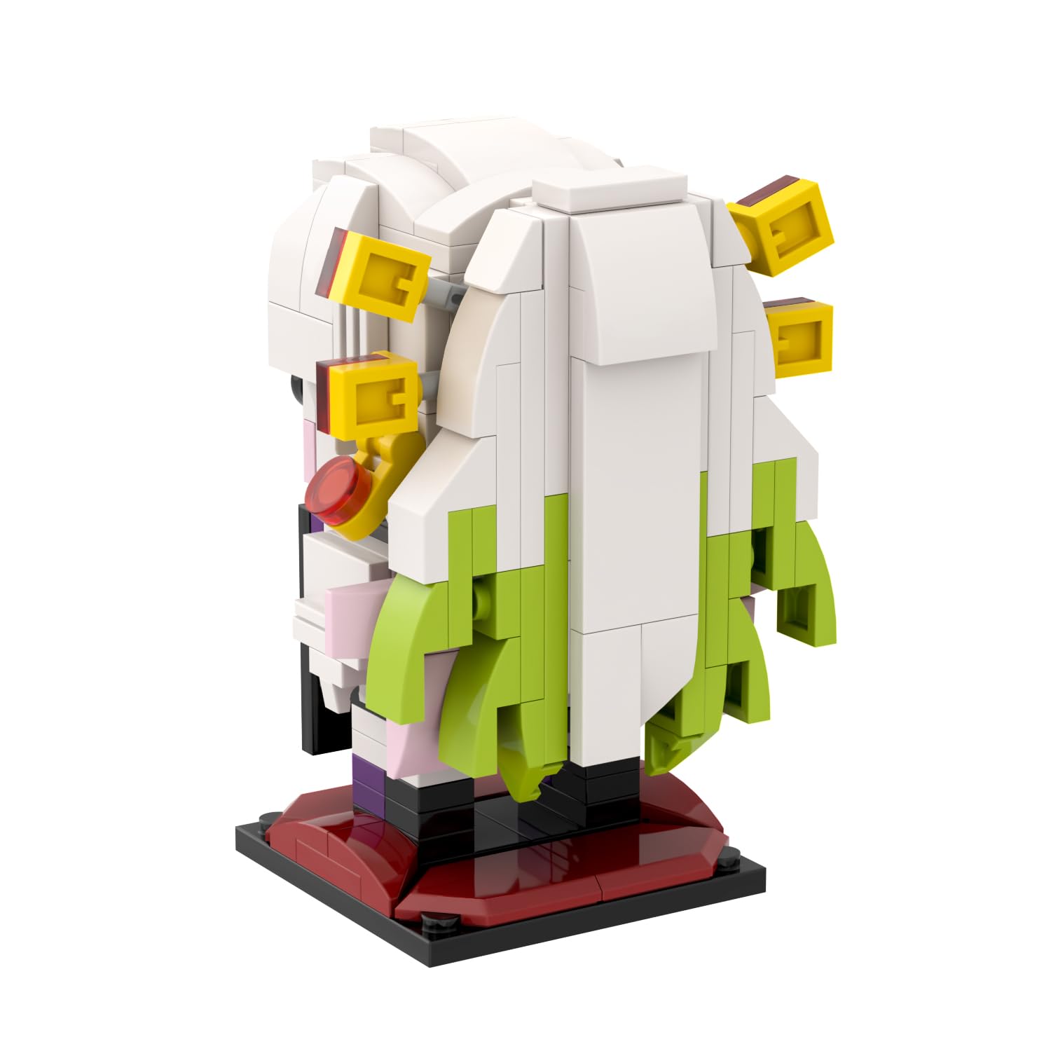 Foto 4 pulgar | Set de Construcción Mooxi-moc Anime Demon Slayer Brick Mini Headz - Venta Internacional