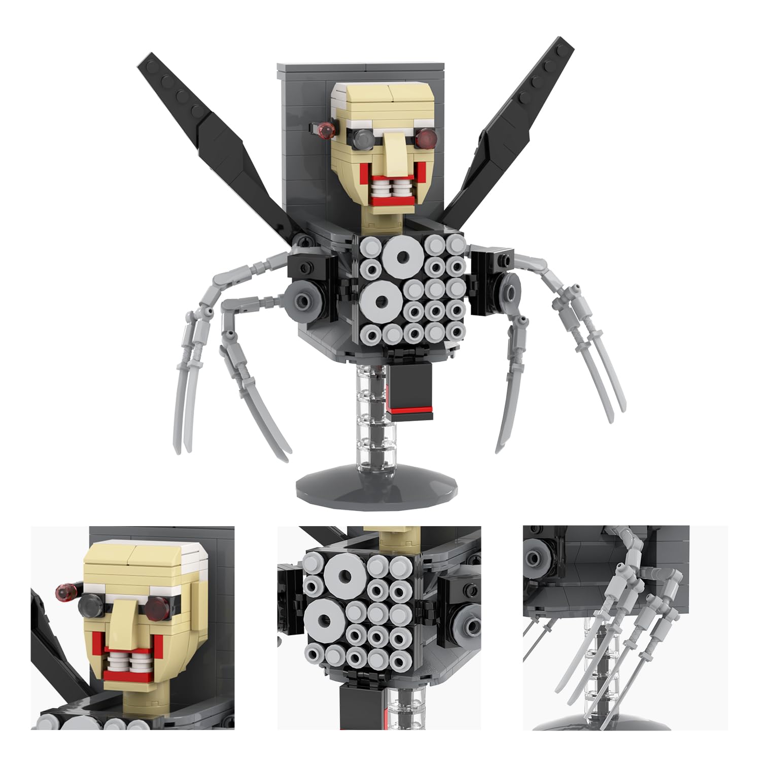 Foto 5 pulgar | Set De Construcción Mooxi-moc Skibi Man Super Dr. Man Kids (302 Piezas) - Venta Internacional
