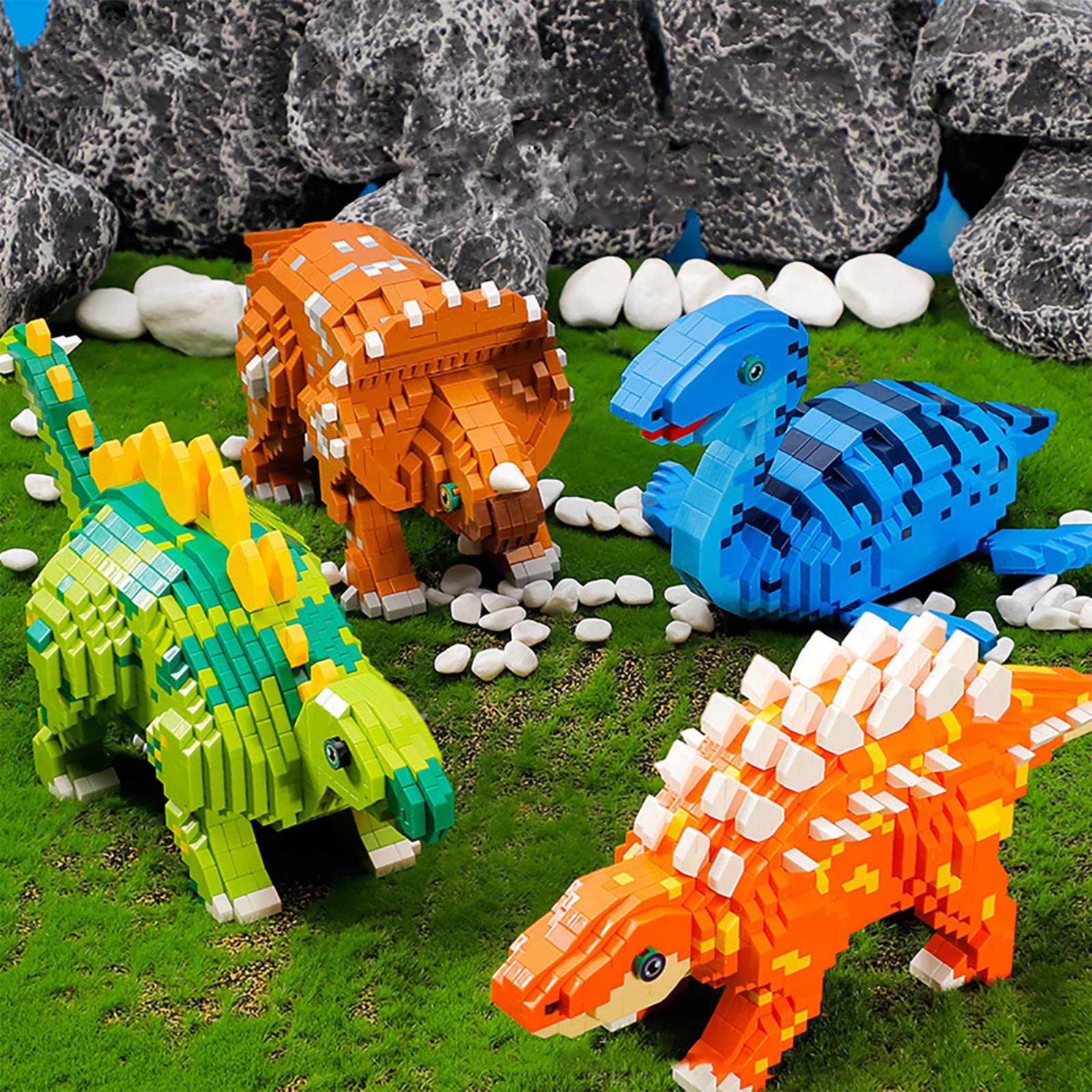 Foto 5 | Set de Bloques Larcele Micro Dinosaur 1145 Piezas Kljm-06 - Venta Internacional
