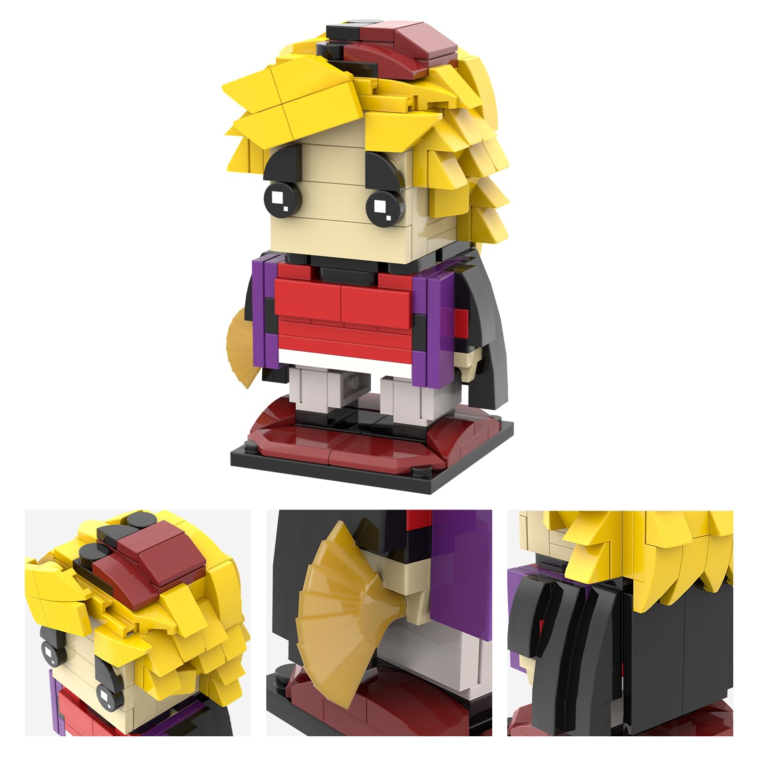 Foto 5 pulgar | Set de Construcción Mooxi-moc Anime Demon Slayer Brick Douma 201 Piezas - Venta Internacional