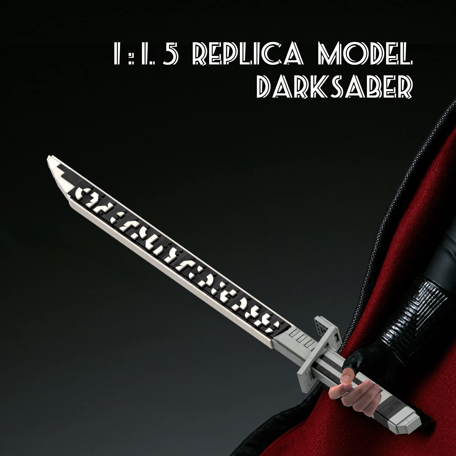 Foto 6 | Set de Construcción Mooxi-moc Space Wars Movie Darksaber 507 Piezas - Venta Internacional