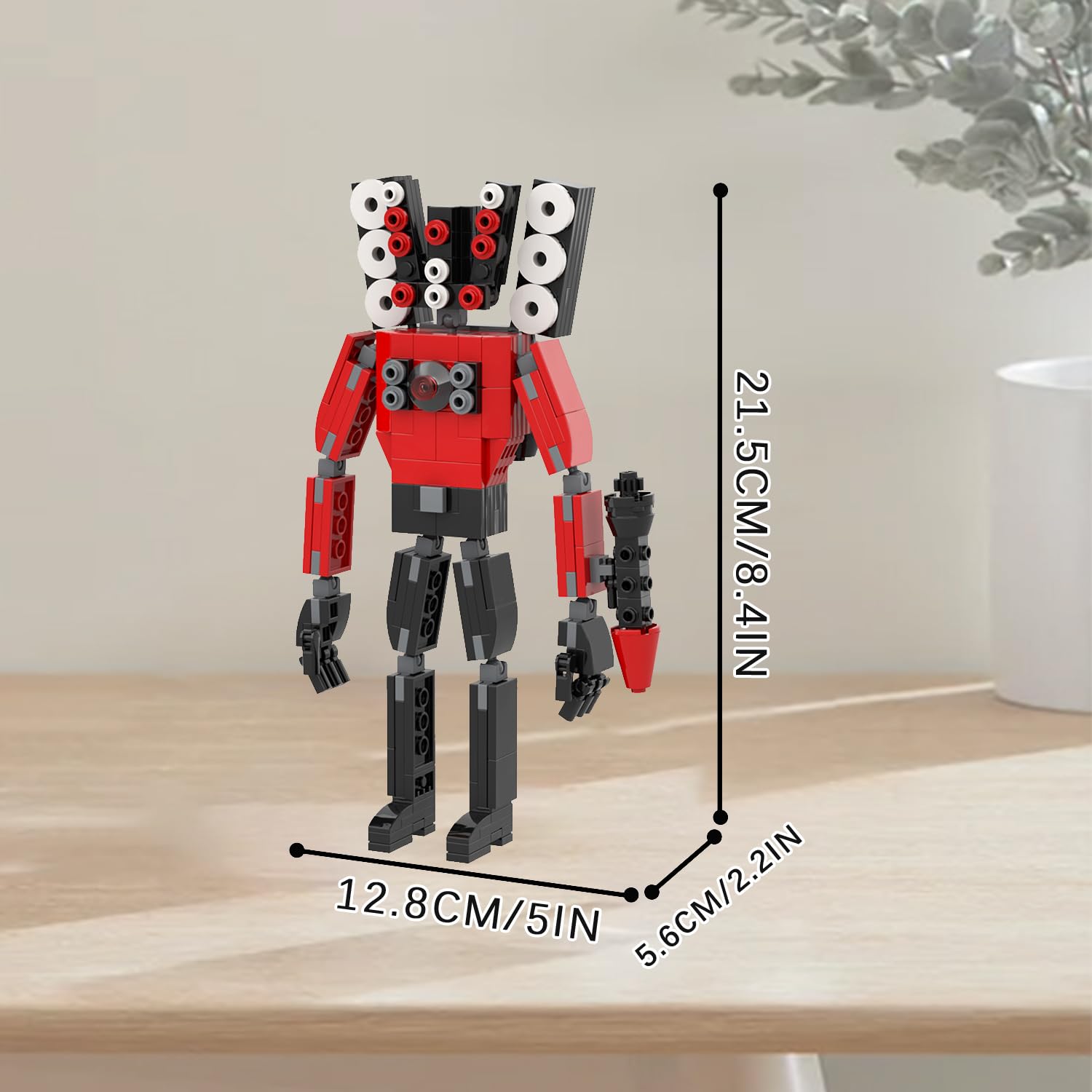 Foto 5 pulgar | Set de Construcción Mooxi-moc Skibi Man Titan Man Kids 241 Piezas - Venta Internacional
