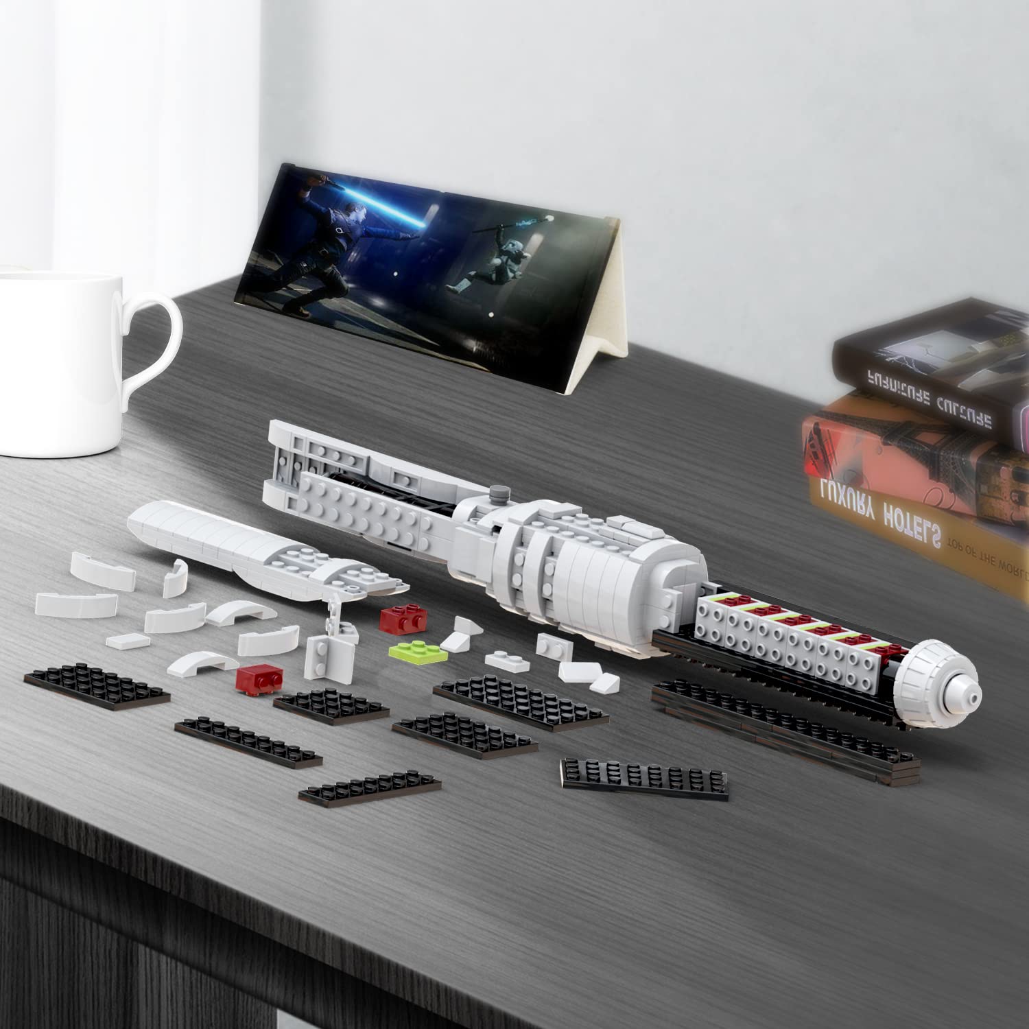 Foto 6 pulgar | Set de Construcción Mooxi-moc Space Wars Cal Kestis Lightsaber Hilt - Venta Internacional