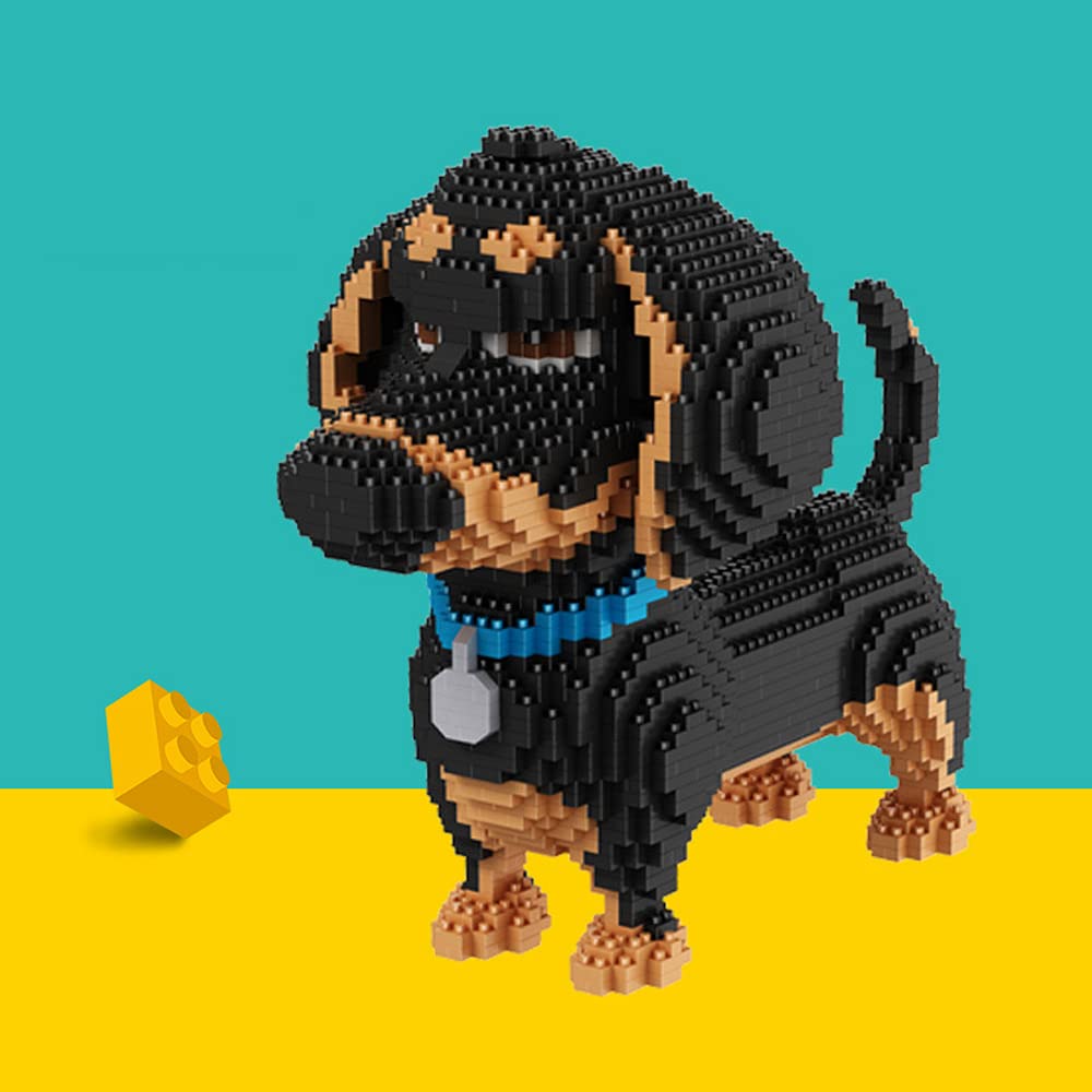 Foto 2 pulgar | Juego de Construcción Generic Ulanlan Perros y Animales 2100 Piezas - Venta Internacional