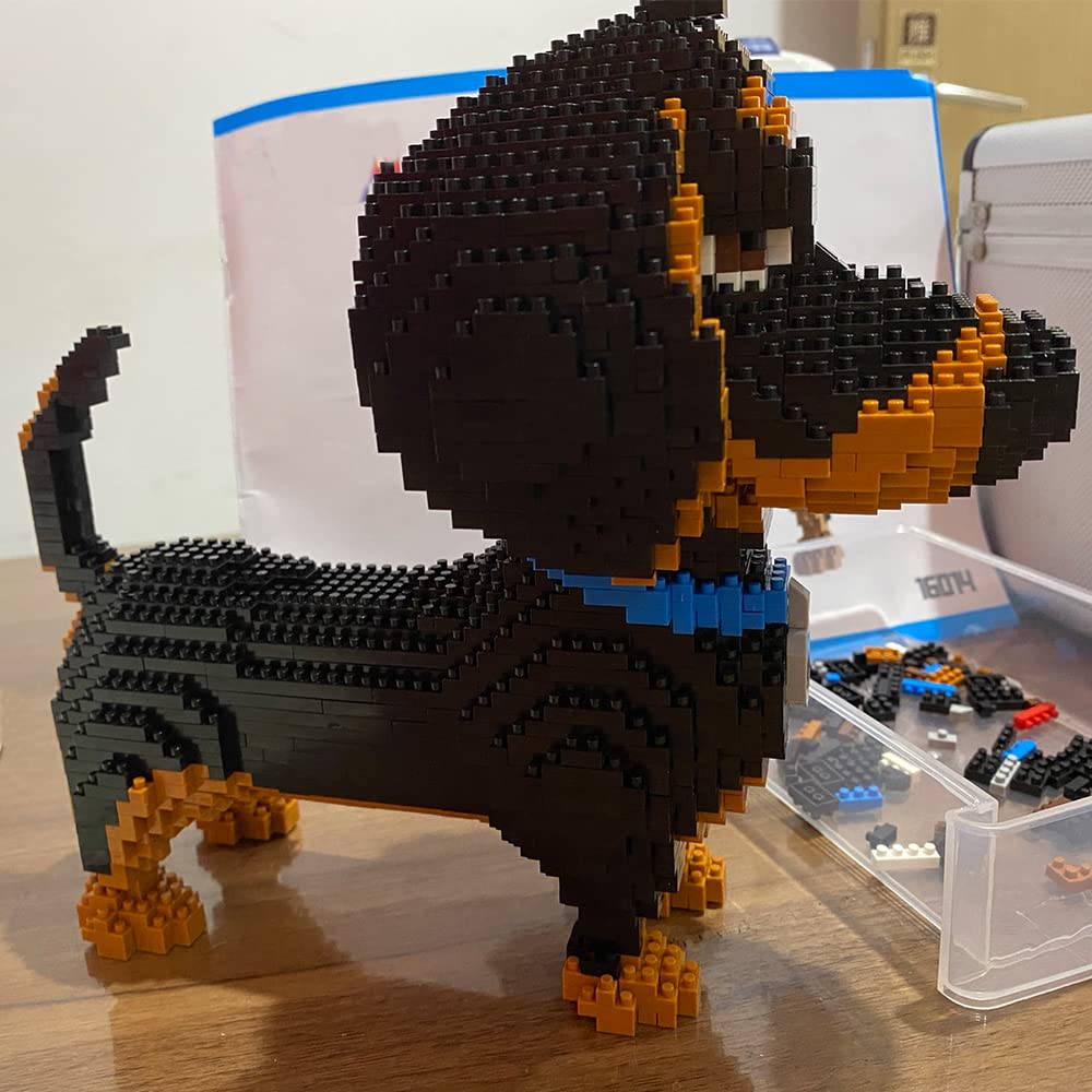 Foto 5 pulgar | Juego de Construcción Generic Ulanlan Perros y Animales 2100 Piezas - Venta Internacional