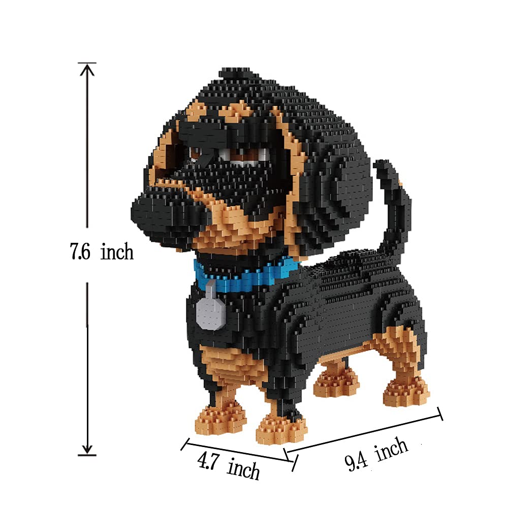 Foto 6 pulgar | Juego de Construcción Generic Ulanlan Perros y Animales 2100 Piezas - Venta Internacional