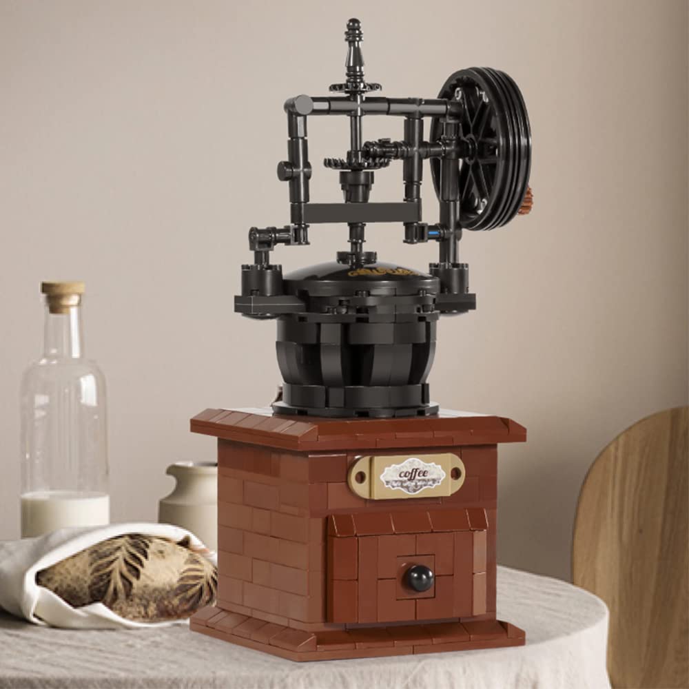 Set de Bloques Generic Cafetera Uvini Classic Retro Series 467 Piezas - Venta Internacional