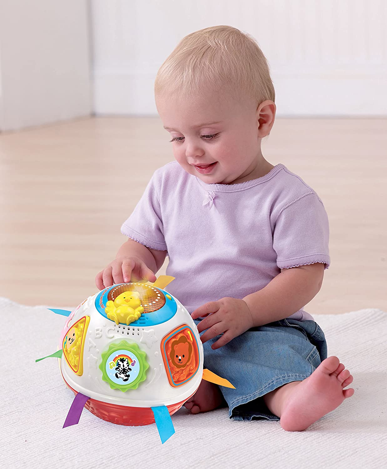 Foto 3 | Pelota de Aprendizaje Vtech Light and Move - Venta Internacional