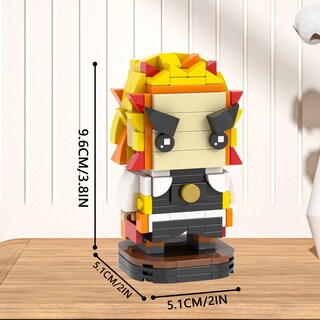 Foto 5 | Set de Construcción Mooxi-moc Anime Demon Slayer Rengoku Kyoujurou - Venta Internacional