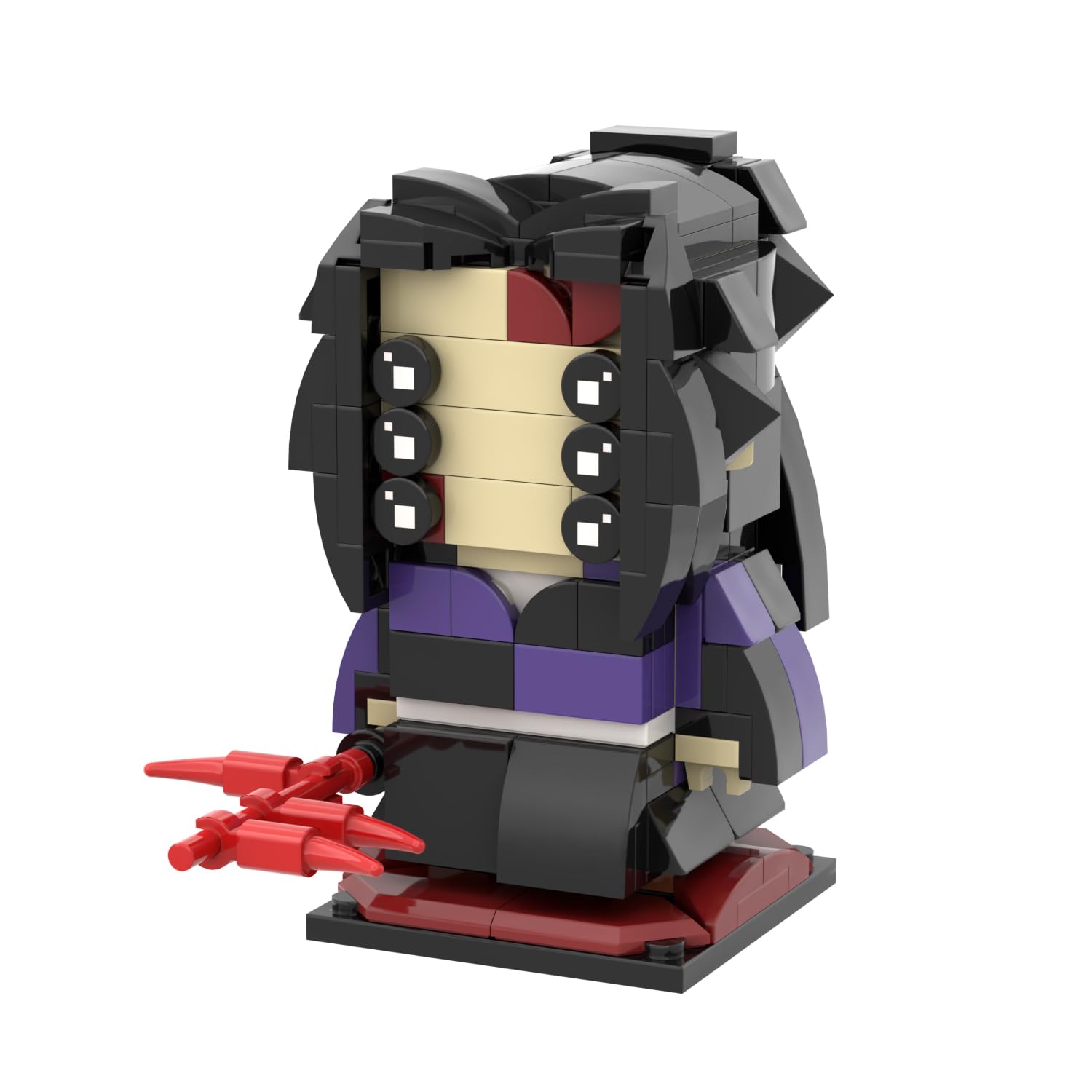 Foto 2 pulgar | Set de Construcción Mooxi-moc Anime Demon Slayer Brick Mini Headz - Venta Internacional