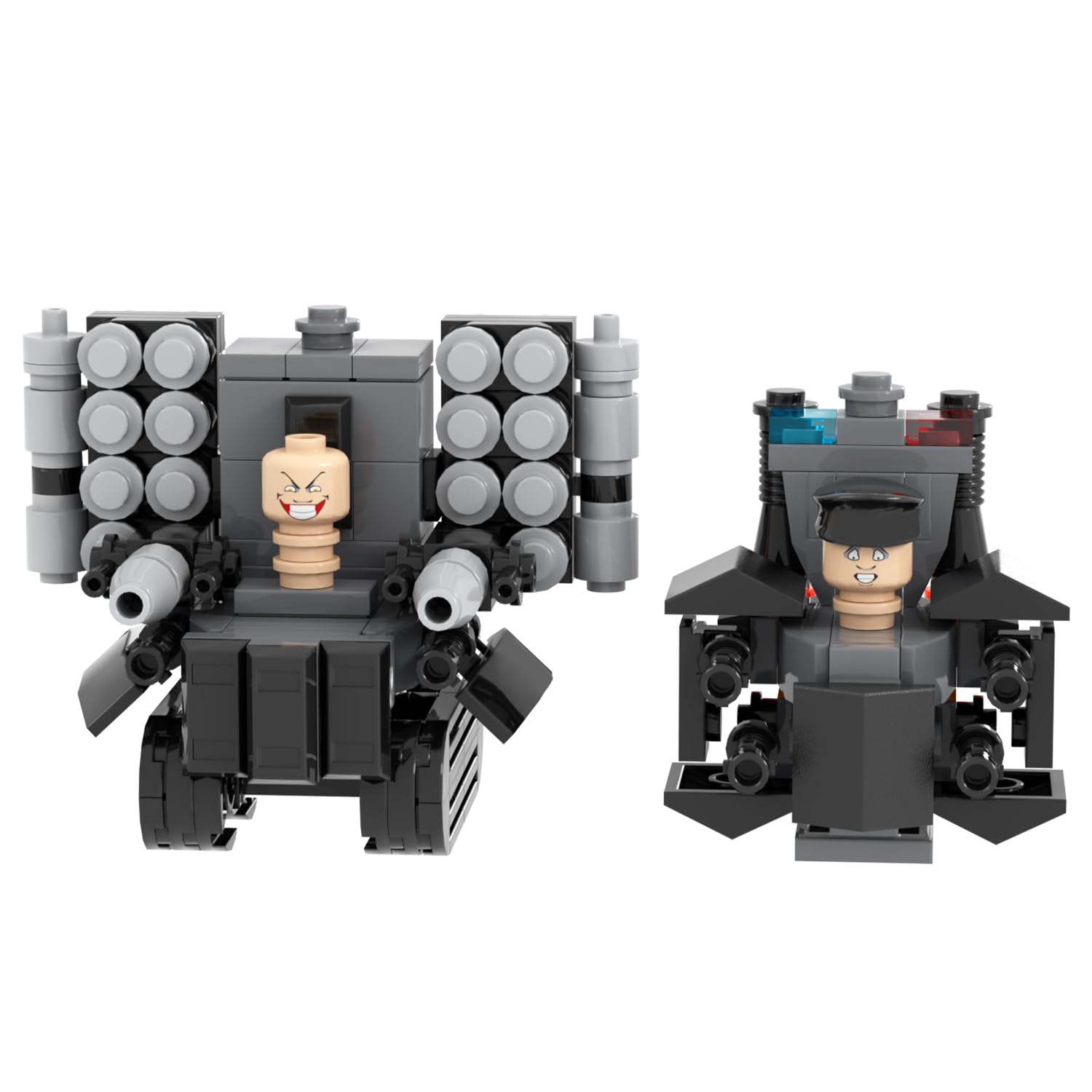 Foto 6 pulgar | Set de Construcción Mooxi-moc Skibi Man Minifigs con 572 Piezas - Venta Internacional