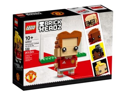 Foto 1 | Brickheadz Lego My Brick Me: Manchester United - 530 Piezas - Venta Internacional