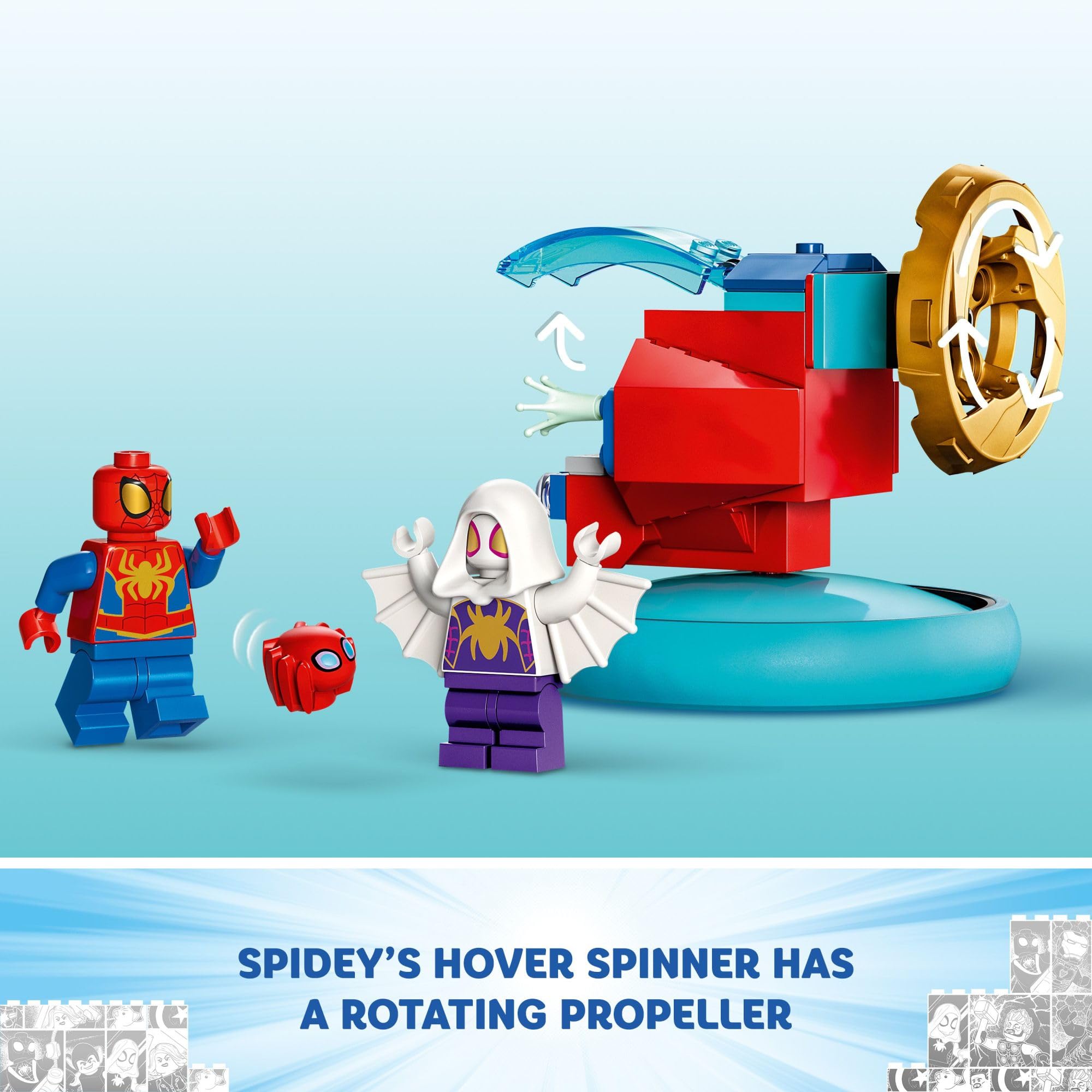Foto 4 | Lego Marvel Spidey Green Goblin con Figuras - Venta Internacional