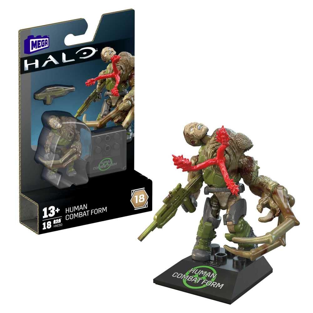 Figura de Acción Mattel Halo Heroes Human Combat Form Series 18 - Venta Internacional