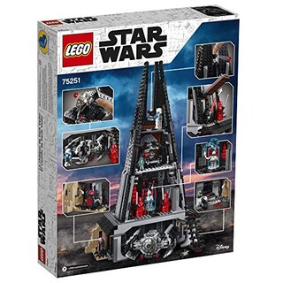 Foto 5 | Kit de Construcción Lego Star Wars El Castillo de Darth Vader - Venta Internacional