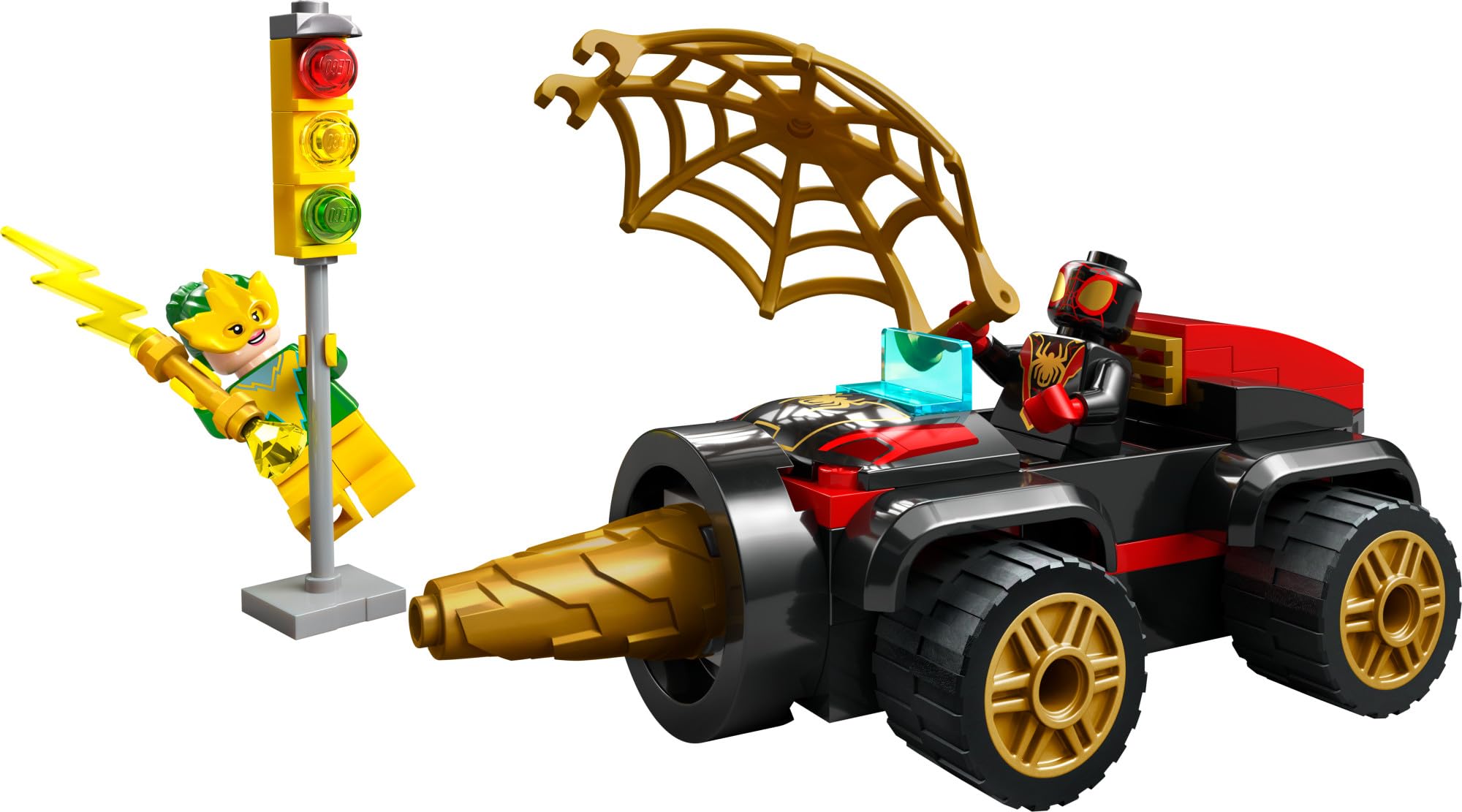 Foto 5 | Vehículo Lego Marvel Drill Spinner De Juguete Miles Morales 10792 - Venta Internacional