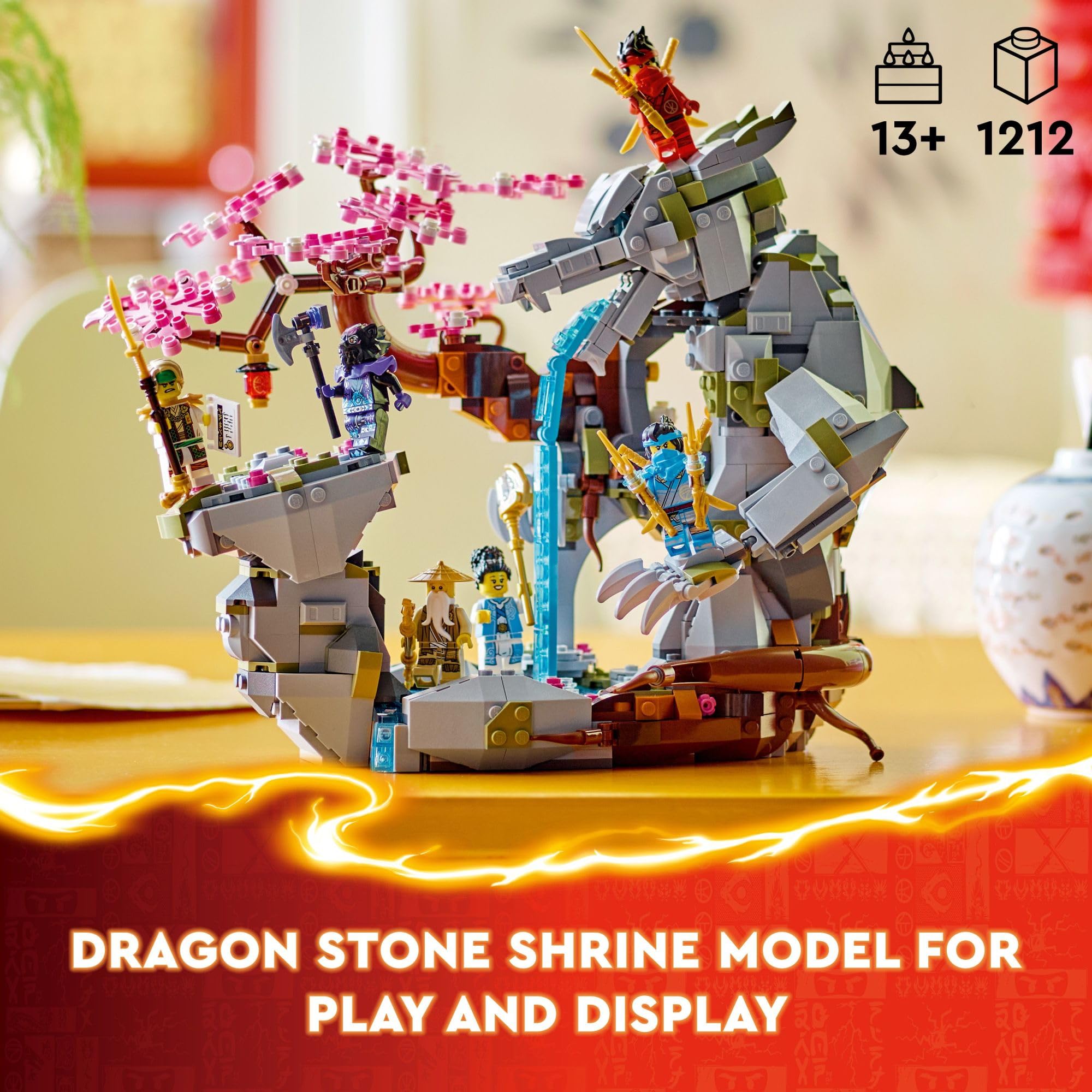 Foto 3 pulgar | Lego Ninjago Dragon Stone Shrine 6 Figuras - Venta Internacional