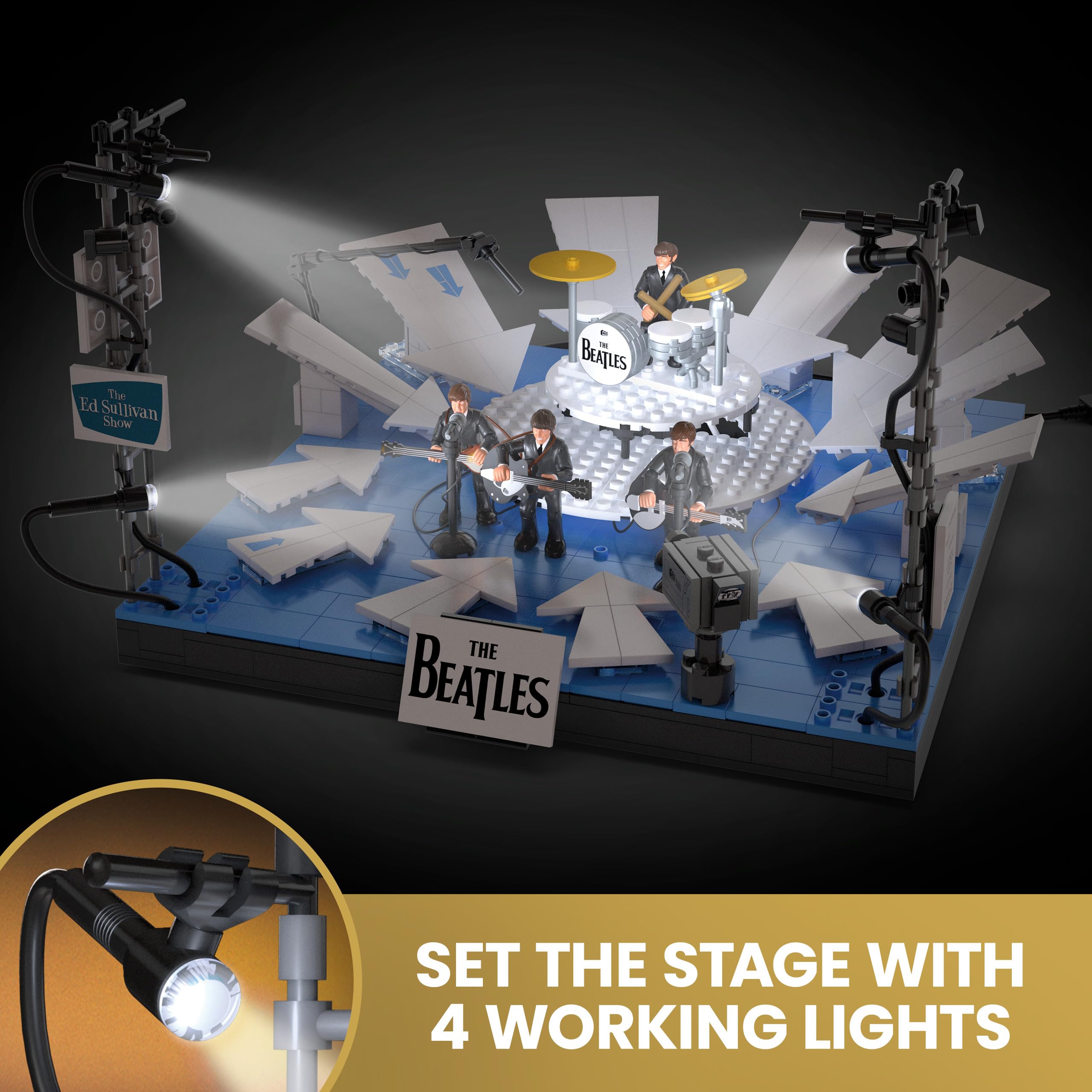 Foto 3 pulgar | Juguete de Construcción Mega The Beatles Con 681 Piezas Y Luces Led - Venta Internacional