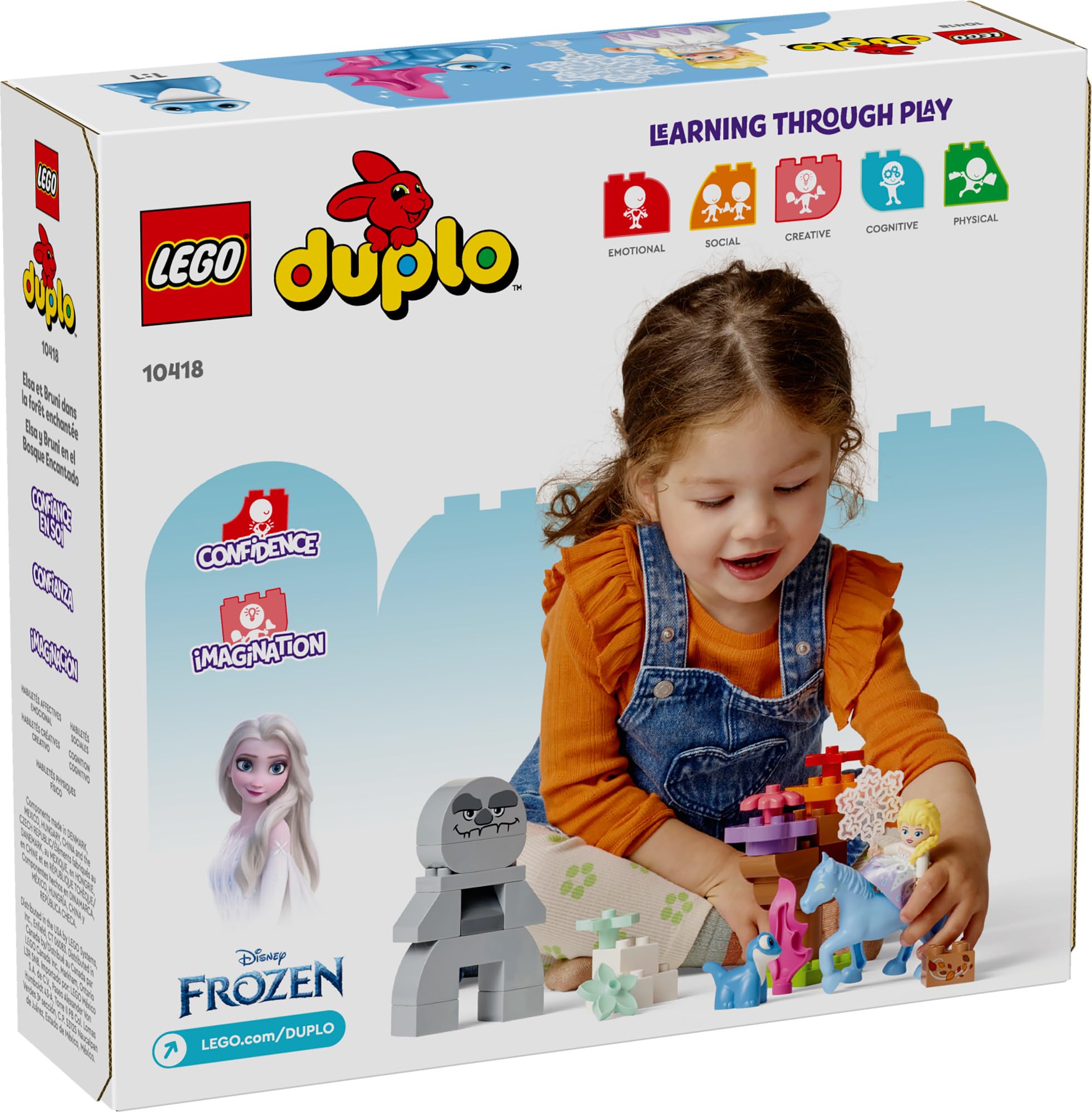 Foto 7 pulgar | Lego Duplo Disney Elsa y Bruni El Bosque Encantado - Venta Internacional